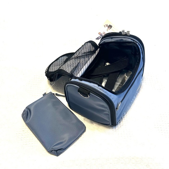 Everything Bag Carry On Travel Makeup Toiletry Jewelry Case Pouch Organizer - Picture 7 of 13